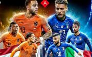 ستاره‌های یورو: فوتوشوت رسمی هلند و ایتالیا