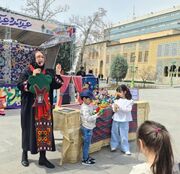 نوروزگاه کودک در مجموعه ثبت جهانی کاخ گلستان برپا شد