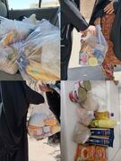 توزیع اقلام خوراکی توسط بسیج دانشجویی دانشگاه ولی عصر (عج) رفسنجان
