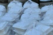 توزیع ۵۰۰ پرس غذای گرم به همت پایگاه شهید عدالتی همدان