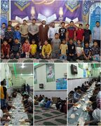 ضیافت افطاری ویژه حلقه‌های صالحین پایگاه مسجد النبی شهرستان شوش