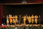 اجرای نمایش «تمام نا تمام» در منطقه پدافند هوایی شمال شرق امام رضا (ع)