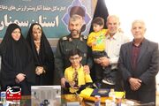 کسب رتبه سوم کشوری استان سمنان در جشنواره ملی «افتخار من»