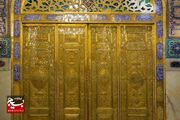 درب طلای حرم امام رضا(ع) در دهه کرامت رونمایی می‌شود