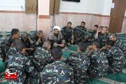 حلقه های جهاد تبیین با حضور کارکنان وظیفه پدافند هوایی شمال شرق
