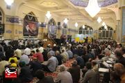 برپایی آیین گرامیداشت سالگرد ارتحال امام خمینی همراه با محفل انس با قرآن کریم در طرقبه + عکس
