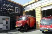 مهار آتش‌سوزی منزل مسکونی در محله دیزج همدان