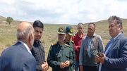 اجرای طرح‌های محرومیت زدایی توسط سپاه آذرشهر در روستای هفت چشمه