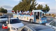 حرکت نخستین اتوبوس آبی کشور در نیشابور
