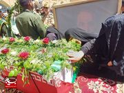 پیکر شهید «هادی میرآبادی» در شهرستان نیشابور تشییع و تدفین شد