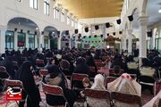 اجتماع صدها نفری بانوان زینبی در مسجد جامع میانه برگزار شد