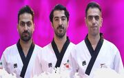۳ مدال ایران در بخش تیمی پومسه قهرمانی آسیا