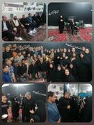 حضور نماینده مردم در مجلس شورای اسلامی در مراسم عزاداری اعضای کانون ناشنوایان مهر آفتاب طبس