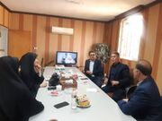 ورامین | دیدار رئیس شورای شهر وشهردار با رئیس اداره بهزیستی
