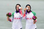 بازی‌های آسیایی هانگژو/ رویینگ سنگین وزن زنان ایران نقره‌ای شد