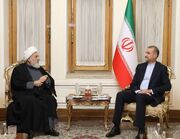 دیدار امیرعبداللهیان و نائب رئیس مجلس اعلای اسلامی شیعیان لبنان