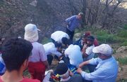 بی احتیاطی و سقوط از ارتفاعات طارم سفلی قزوین ۲ کشته برجای گذاشت