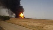 انفجار خط لوله نفت در سوریه 