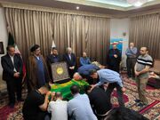 استقبال از پرچم حرم رضوی با حضور ایرانیان مقیم مالزی