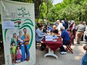 ارائه خدمات سلامت محور به بیش از هزار نفر از شهروندان منطقه یک تهران