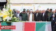 پیکر شهید "حجت کاروان واجاری" تشییع شد