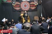 مراسم عزاداری شهادت آیت الله رئیسی در دانشگاه آزاد اسلامی واحد رشت برگزار شد