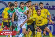دیدار تیم های فوتبال آلومینیوم - سپاهان