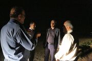 بازدید میدانی شبانه معاون عمرانی استاندار از وضعیت مخازن آب شهر قزوین