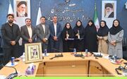 تجلیل از بانوی افتخار آفرین ورزش استان فارس