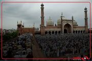 اقامه نماز عید سعید قربان در کشمیر هند