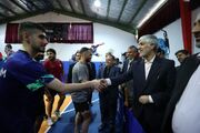 بازدید وزیر ورزش و جوانان از اردوی المپیک‌های پینگ‌پنگ ایران در مازندران