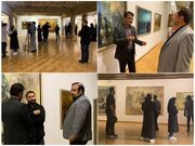 افتتاح نمایشگاه نقاشی های عاشورایی «رستاخیز» در فرهنگسرای نیاوران