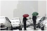 احتمال بارش برف در ۱۶ استان/ نیمی از کشور سفیدپوش می‌شود