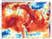 ورود یک موج گرمای بسیار قدرتمند به ایران از پنجشنبه