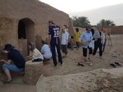حضور گردشگران خارجی در روستای اصفهک