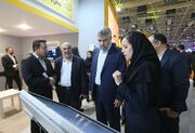 بازدید رئیس سازمان فناوری اطلاعات ایران از غرفه ایرانسل در