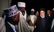 دیدار مسلمانان اوگاندا با رئیسی در بزرگترین مسجد آفریقا