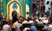 تجمع حمایت از مردم مظلوم فلسطین در مسجد ارک برگزار شد