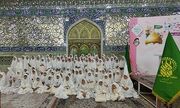 برپایی جشن تکلیف ۱۵۰ دختر شهید مدافع حرم در قم