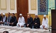 مراسم گرامیداشت رئیس جمهور فقید در مسجد جامع اهل سنت بندرعباس برگزار شد+ تصاویر