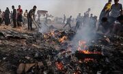 تدوام بمباران هوایی و حملات توپخانه‌ای صهیونیست‌ها به غزه