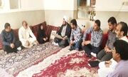 دیدار مسئولان قرارگاه سازندگی خاتم الانبیاء (ص)با خانواده شهدا در خاش