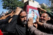 پیکر بسیجی شهید «علی رشیدی» تشییع و خاکسپاری شد