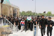 پیکر دانشجوی جهادگر «محمدحسین دریس» در قم تشییع و به خاک سپرده شد