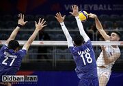 شکست تیم والیبال ایران مقابل صربستان
