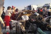 تصادف وانت با پژو پارس در کرمان؛ ٣ نفر فوت و ۴ تن مصدوم شدند