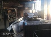 آتش‌سوزی یک واحد آپارتمان مسکونی در شیراز