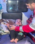 نجات ۳ کودک متأثر از گازگرفتگی توسط هلال‌احمر در مازندران