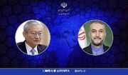 گفتگوی تلفنی امیرعبداللهیان وزیر امور خارجه جمهوری اسلامی ایران با ژانگ مینگ دبیرکل سازمان همکاری شانگهای