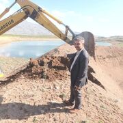 تخریب دو باب استخر غیر مجاز ذخیره آب کشاورزی در میانه